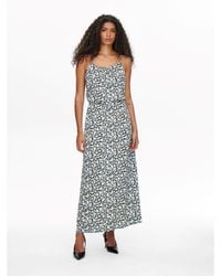 ONLY - Ladies Printed Maxi Dress - Lyst