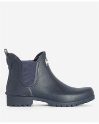 Barbour - Wilton Chelsea Wellington Boots - Lyst