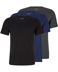 BOSS - 3 Pack Classic T Shirts - Lyst
