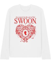 Bridgerton - The Art Of Swoon Long Sleeve T-Shirt W - Lyst