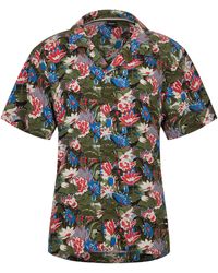 BOSS - Bodywear Beach Patterned Short Sleeve Shirt - Lyst