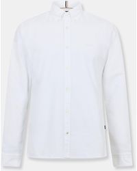 BOSS - H-Roan Long Sleeve Plain Shirt - Lyst