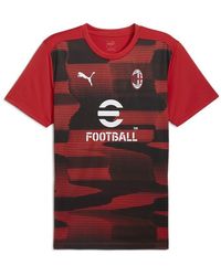 PUMA - Ac Milan Pre-match Shirt 2024 2025 Adults - Lyst