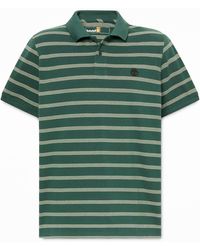 Timberland - Millers River Striped Short-Sleeve Polo For - Lyst