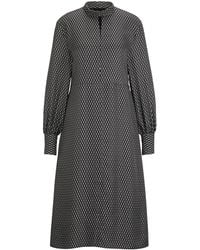 BOSS - Dealyna Wrap Design Dress - Lyst