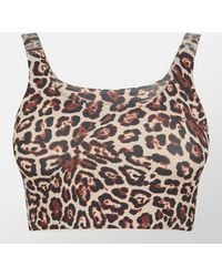Goldbergh - Althea Metallic Medium Impact Sports Bra - Lyst