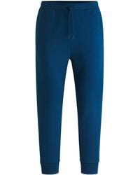 BOSS - Hadiko Joggers With Drawstring Waistband - Lyst