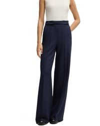 BOSS - Tupita Straight Leg Trousers - Lyst