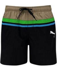 PUMA - Heritage Mid-Length Swim Shorts - Lyst