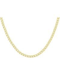 Be You - 9ct Large Curb Chain - Lyst
