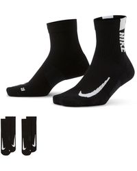 Nike - Ankle 2 Pack Running Socks - Lyst