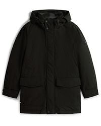 Tommy Hilfiger - Padded Utility Dwr Hooded Thigh Length Parka - Lyst