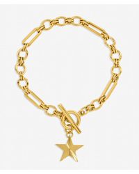 Jon Richard - Plated Waterproof Star T-Bar Bracelet - Lyst