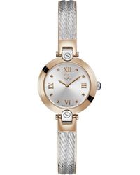 Gc - Ladies Watches Fusion Bangle Cable Watch - Lyst