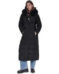 DKNY - Lizzie Longline Long Puffer Jacket - Lyst