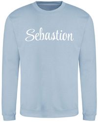 AWD - Adults Cotton Long Sleeve Crew Sweatshirt - Lyst