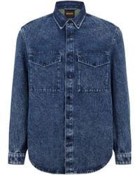 BOSS - Noaro Bc Denim Jacket - Lyst