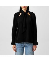 French Connection - Carmen Long-Sleeve Blouse - Lyst