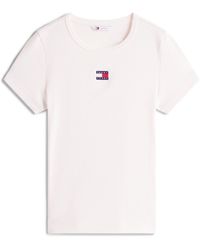 Tommy Hilfiger - Tj Badge Rib Regular Fit T-Shirt - Lyst