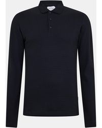 Peter Werth - Albery Long Sleeve Polo Shirt - Lyst