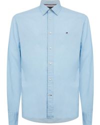 Tommy Hilfiger - Core Flex Long Sleeve Poplin Shirt - Lyst
