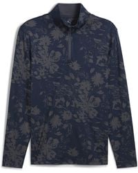 PUMA - Pure 2.0 Rose 1/4 Zip Jumper - Lyst