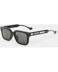 Gucci - Square Acetate La Piscine Sunglasses - Lyst