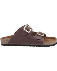 Cotswold - Lushill Mule Leather Flat Sandals - Lyst