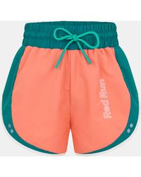 Red Run - Colourblock Running Shorts - Lyst