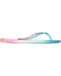 Havaianas - Slim Gradient Sunset Flip Flops - Lyst