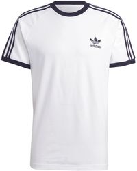 adidas - Slim Fit Adicolor Classics 3-Stripes T-Shirt - Lyst