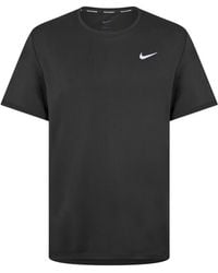 Nike - Miler Short Sleeve Performance Running T-Shirt - Lyst
