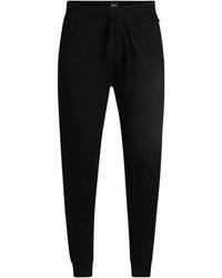 BOSS - Authentic Fleece Closed Cuff Joggers - Lyst