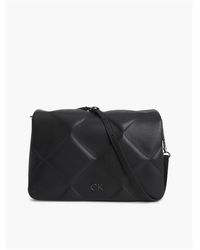 Calvin Klein - Re-lock Quilt Shoulder Bag Lg - Lyst