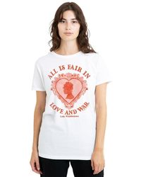 Bridgerton - Love And War Lady Whistledown T Shirt - Lyst