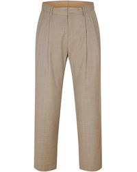BOSS - H-92-T Straight Leg Trousers - Lyst