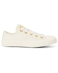 Converse - Chuck Taylor All Star Leather High-Top Trainers - Lyst