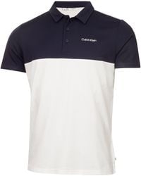 Calvin Klein - Jc Block Short Sleeve Performance Polo Shirt - Lyst