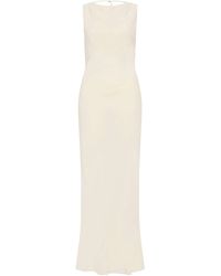 St. Agni - Draped Cowl Maxi Dress - Lyst
