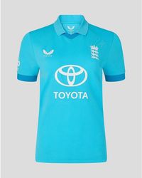 Castore - 26/27 England Cricket Odi Long Sleeve Shirt - Lyst