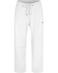 Off-White c/o Virgil Abloh - Closed Hem Fleece Joggers - Lyst
