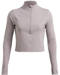 Under Armour - Launch Elite Half-Zip Long-Sleeve Performance Top - Lyst