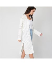 Be You - Long Detail Cardigan - Lyst