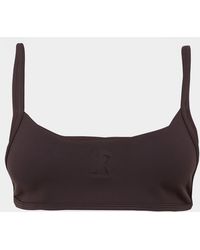 Represent - Compression Moisture Wicking Strappy Crop Top - Lyst