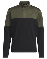 adidas - Golf Dwr Colourblock Quarter Zip Pullover - Lyst