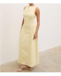 Pretty Lavish - Sylvie Slash Neck Long Midaxi Dress - Lyst
