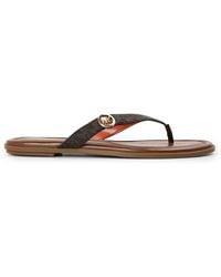 MICHAEL Michael Kors - Erin Thong Flip Flops - Lyst