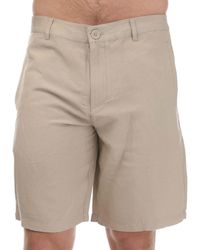 ARMANI EXCHANGE - Linen Rayon Twill Shorts - Lyst