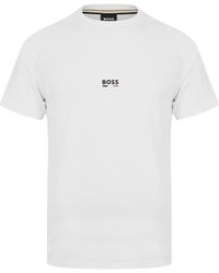 BOSS - Bodywear Short Sleeve T-Shirt With Logo Detail - Lyst
