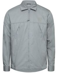 C.P. Company - Metropolis Series Gabardine Zip Overshirt - Lyst